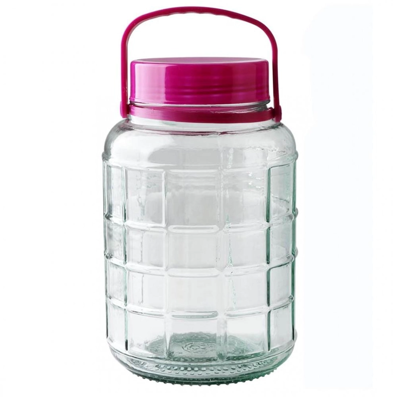 SET FRASCO ESCABECHERO MAS CUCHARON ACERO INOXIDABLE - 5