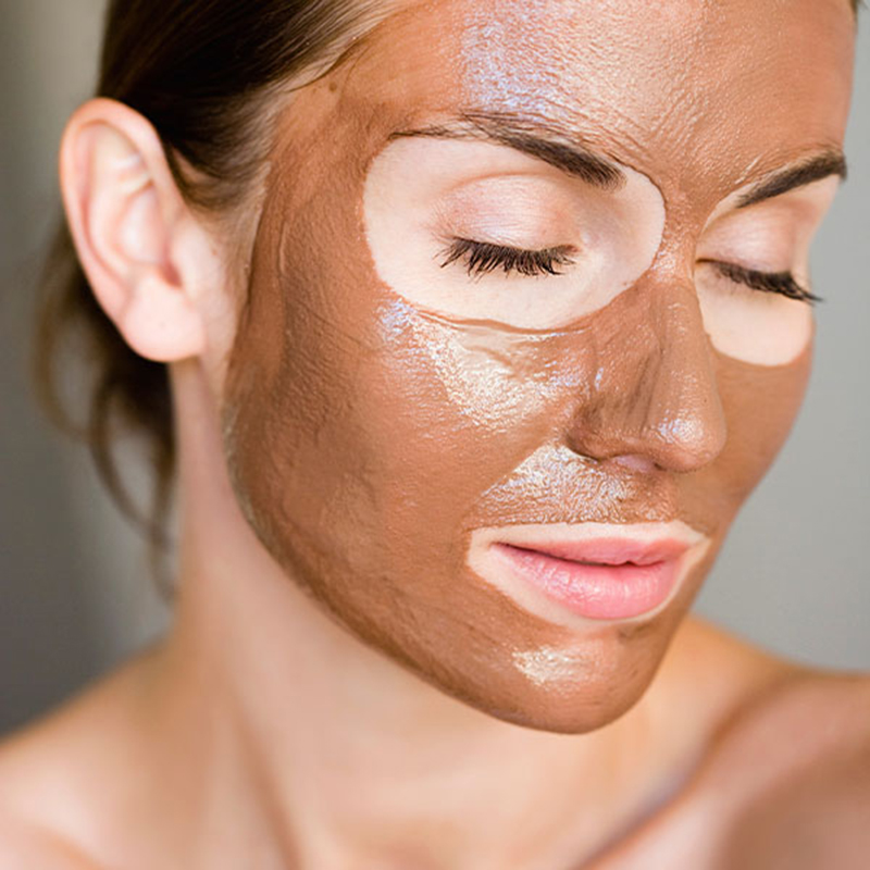 MASCARILLA DE ARCILLA ROSTRO Y CUELLO NGEN 100 GRS ROJA SET + BOWL + CINTILLO + SAQUITO - 4