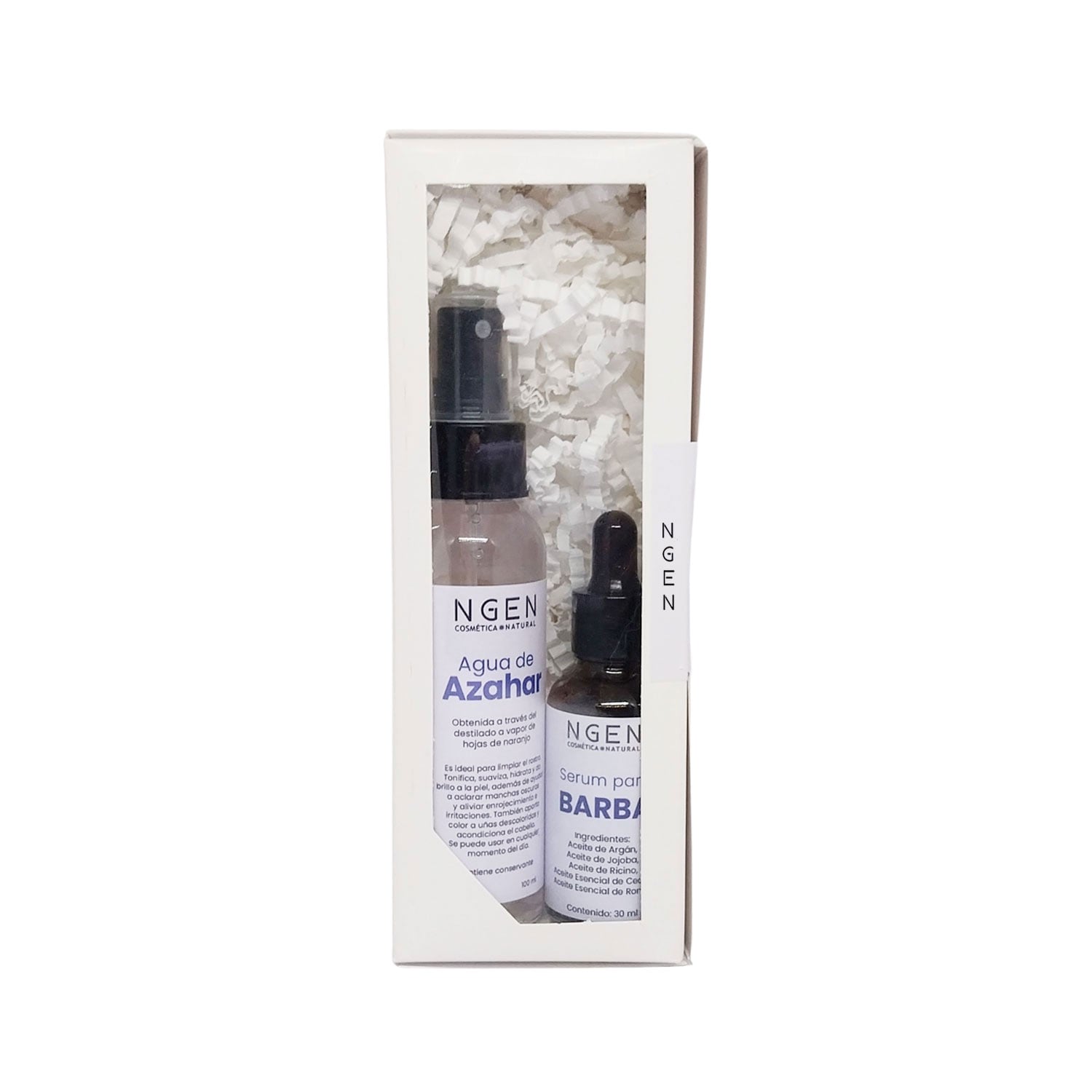 ESPECIAL PARA REGALO HOMBRE - SERUM BARBA Y AGUA DE AZAHAR - 1
