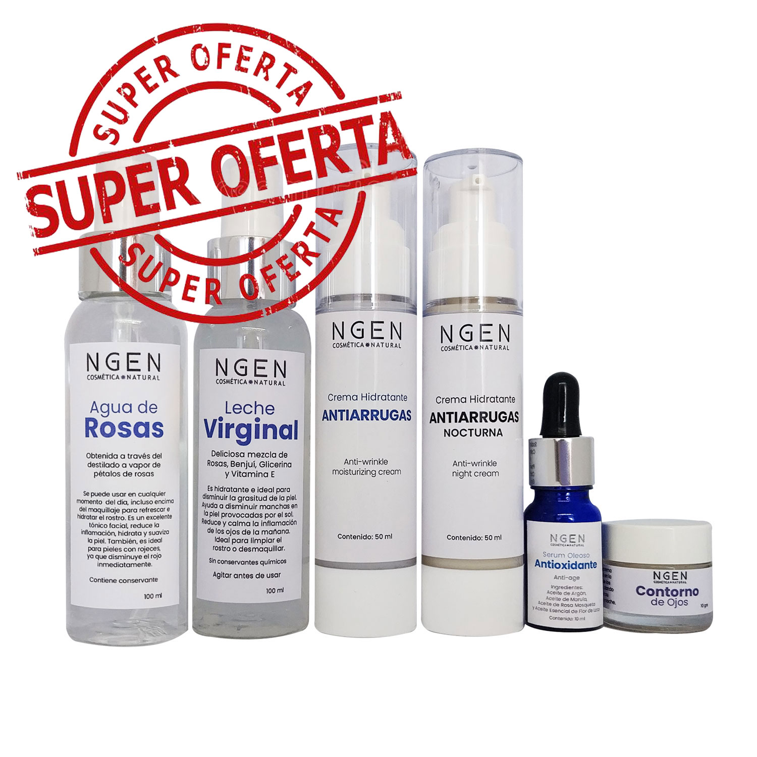 SET FACIAL SKINCARE ANTIAGE COMPLETO - 1