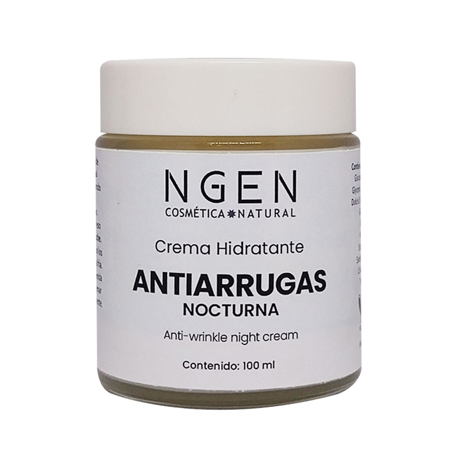 CREMA ANTIARRUGAS NOCTURNA CON RETINOL Y ÁCIDO HIALURÓNICO 100 ML - 1