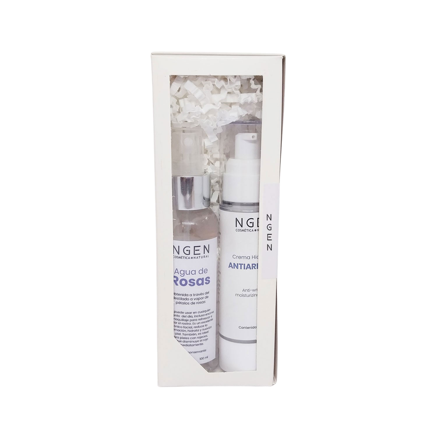 ESPECIAL PARA REGALO - AGUA FLORAL Y CREMA ANTIARRUGAS - 1