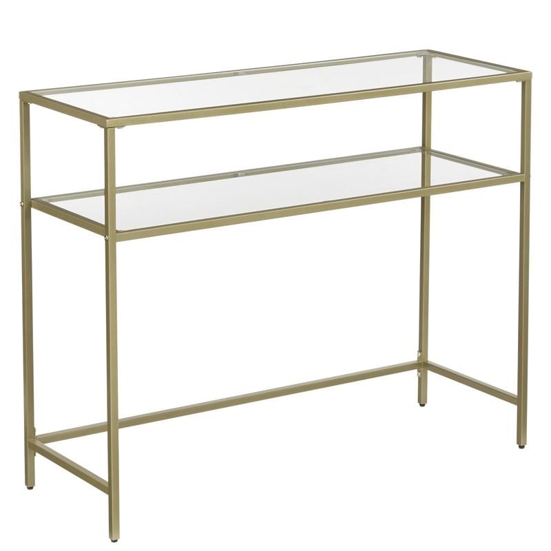 MESA DE ARRIMO VIDRIO GOLD PREMIUM - 1