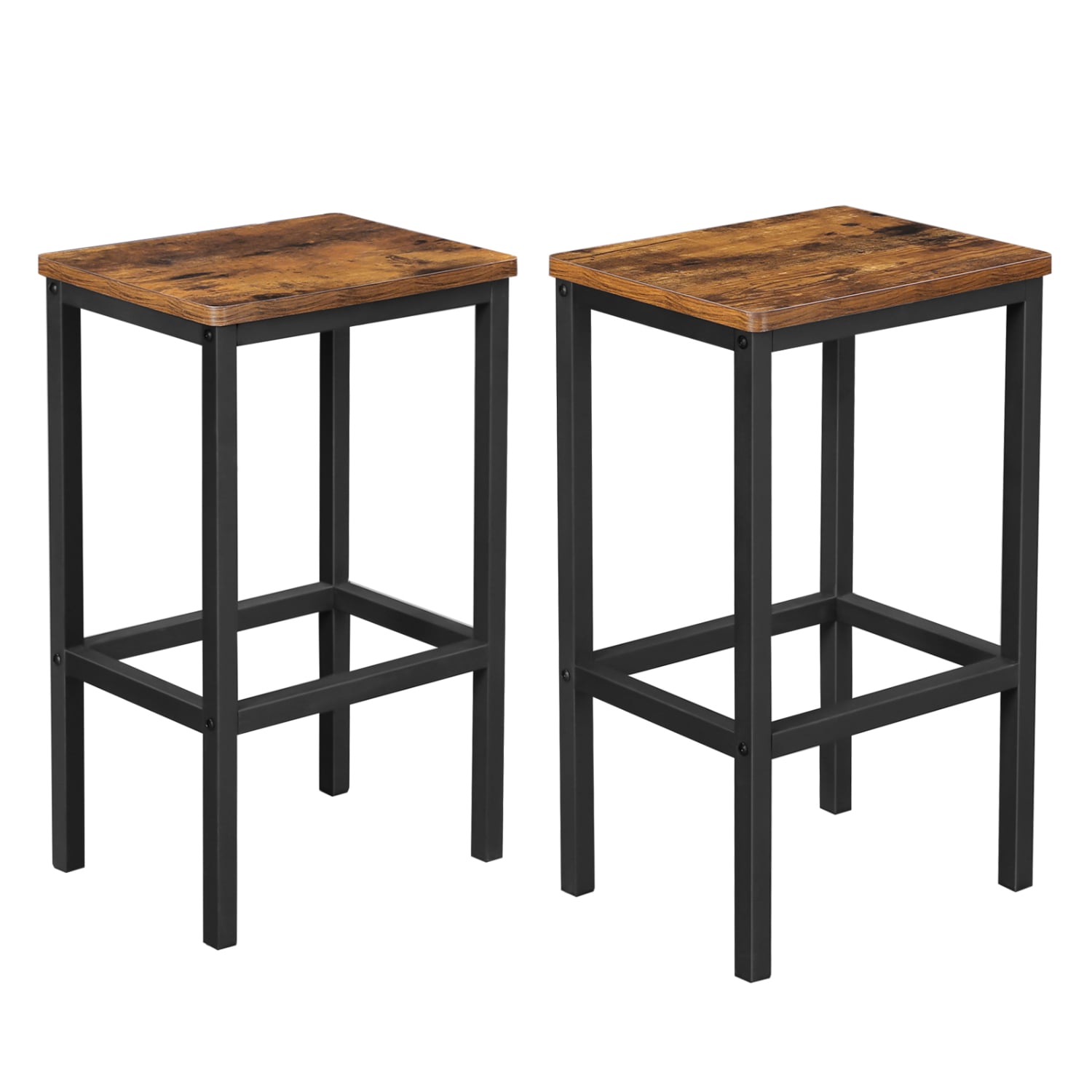 TABURETES SILLAS BAR VASAGLE ESTILO INDUSTRIAL CAFE SET - 1