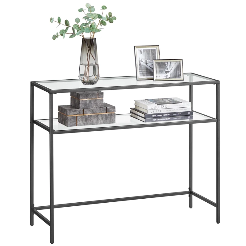 MESA DE ARRIMO VIDRIO BLACK PREMIUM - 1