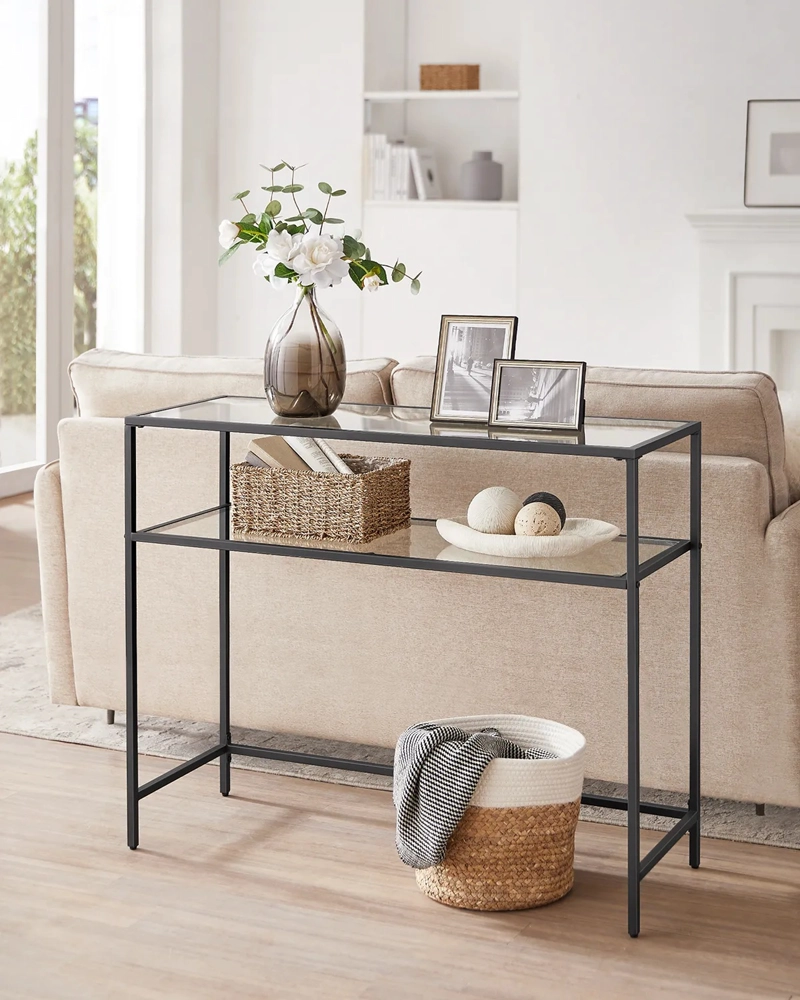 MESA DE ARRIMO VIDRIO BLACK PREMIUM - 4