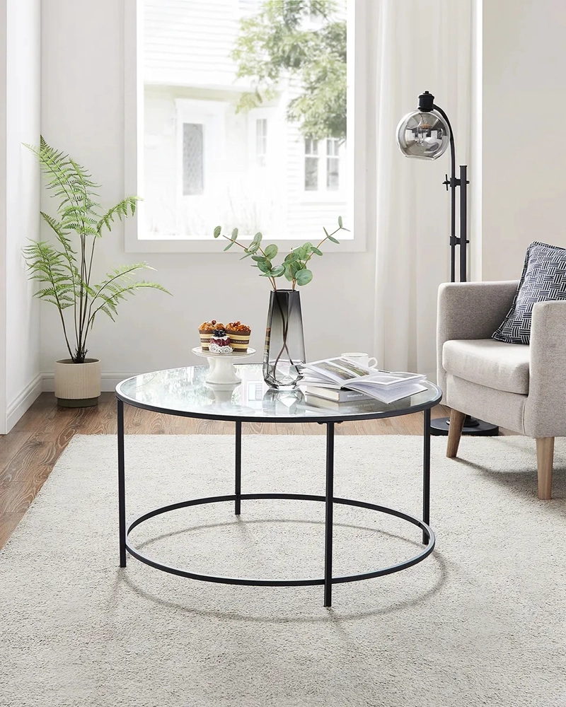MESA DE CENTRO VIDRIO BLACK PREMIUM - 2