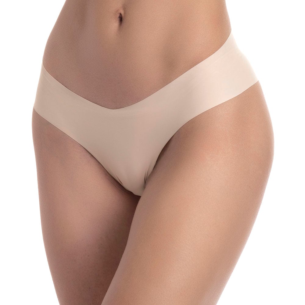 PANTALETA MUJER LADY GENNY CORTE LASER MICROFIBRA - 1