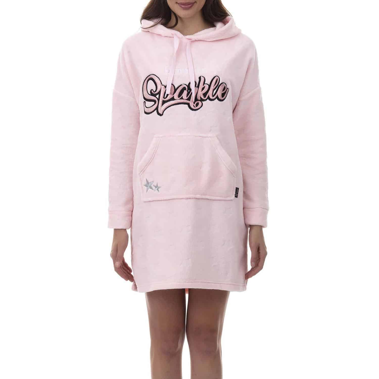 PIJAMA MANGA LARGA MUJER LADY GENNY POLAR BOLSILLO - 1