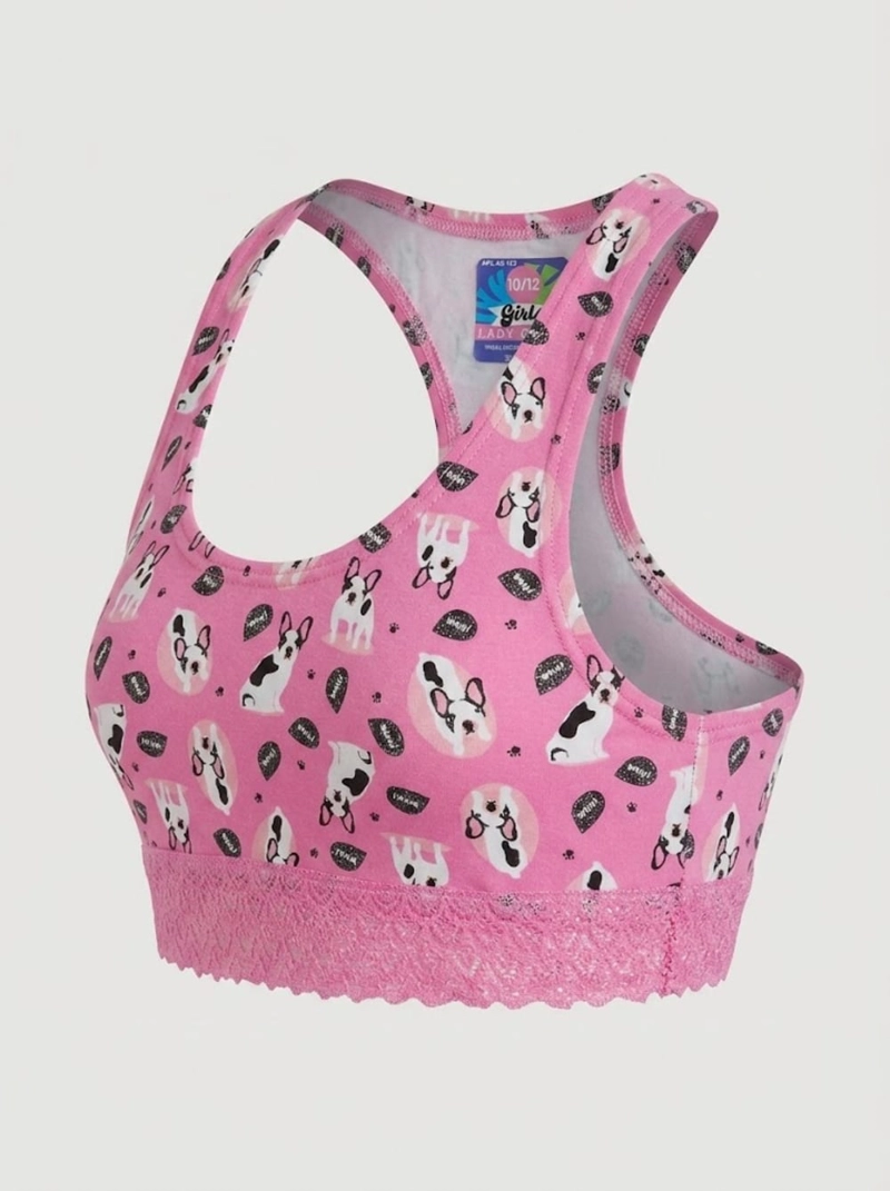 TOP ALGODÓN NIÑA LADY GENNY ESTAMPADO ENCAJE - 3