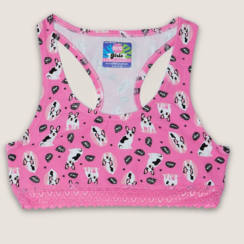 TOP ALGODÓN NIÑA LADY GENNY ESTAMPADO ENCAJE - 4