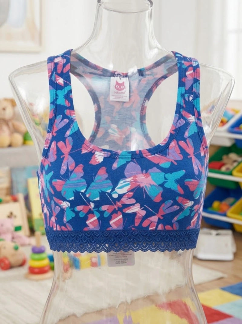 TOP ALGODÓN NIÑA LADY GENNY ESTAMPADO ENCAJE - 8