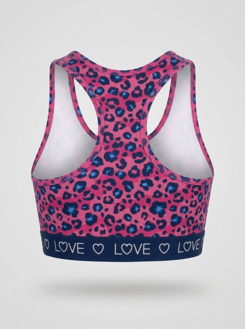 TOP DEPORTIVO ALGODON FULL ESTAMPADO NIÑA LADY GENNY - 2