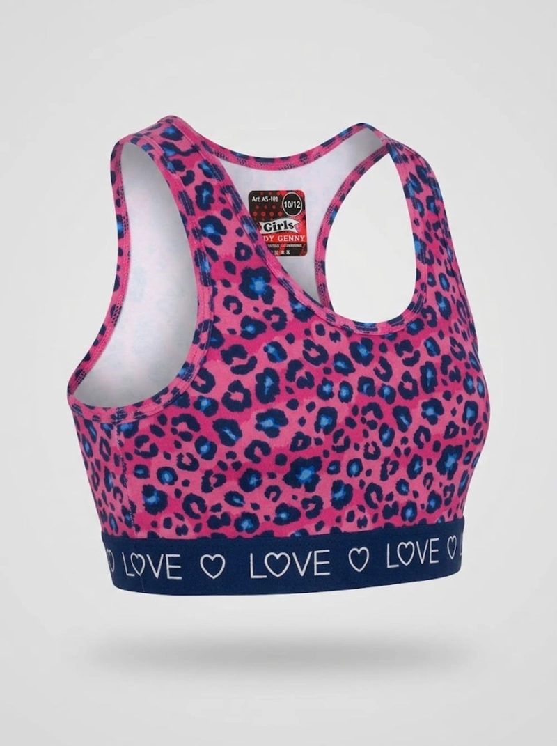 TOP DEPORTIVO ALGODON FULL ESTAMPADO NIÑA LADY GENNY - 3
