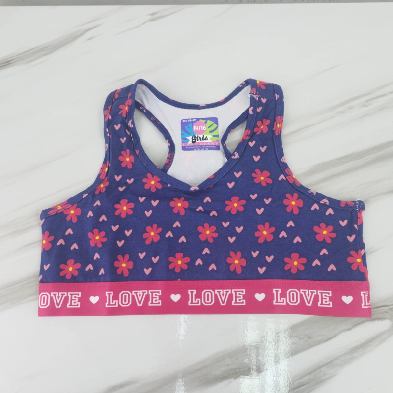TOP DEPORTIVO ALGODON FULL ESTAMPADO NIÑA LADY GENNY - 4