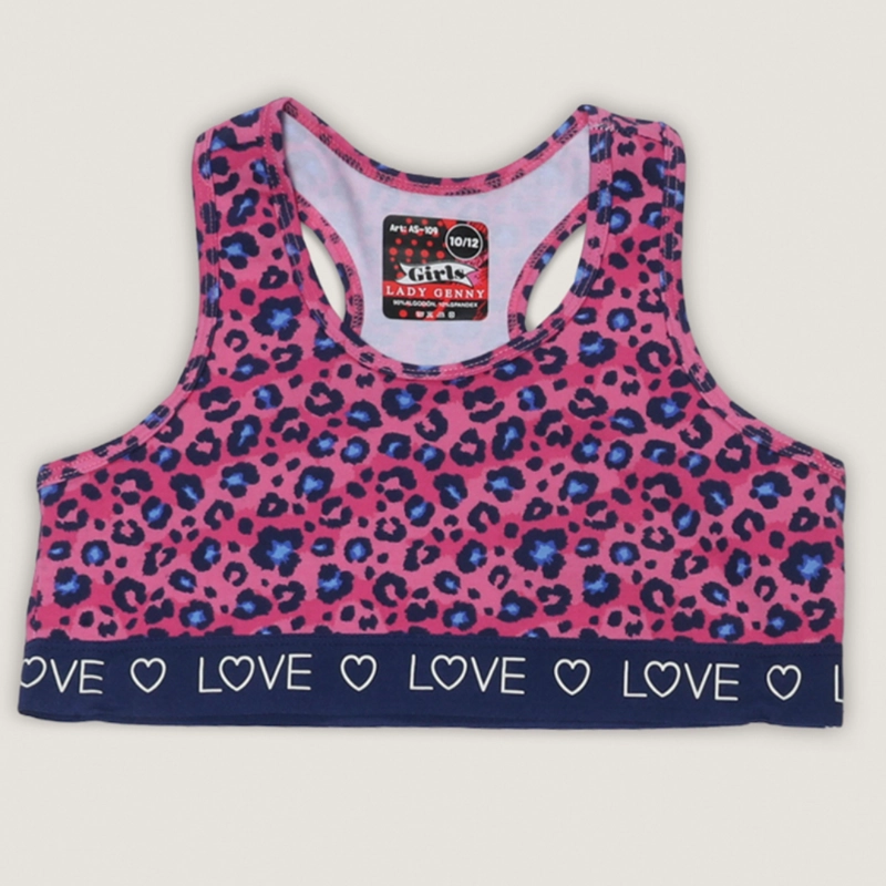TOP DEPORTIVO ALGODON FULL ESTAMPADO NIÑA LADY GENNY - 4