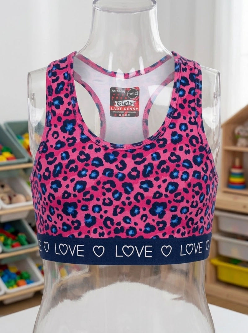 TOP DEPORTIVO ALGODON FULL ESTAMPADO NIÑA LADY GENNY - 6