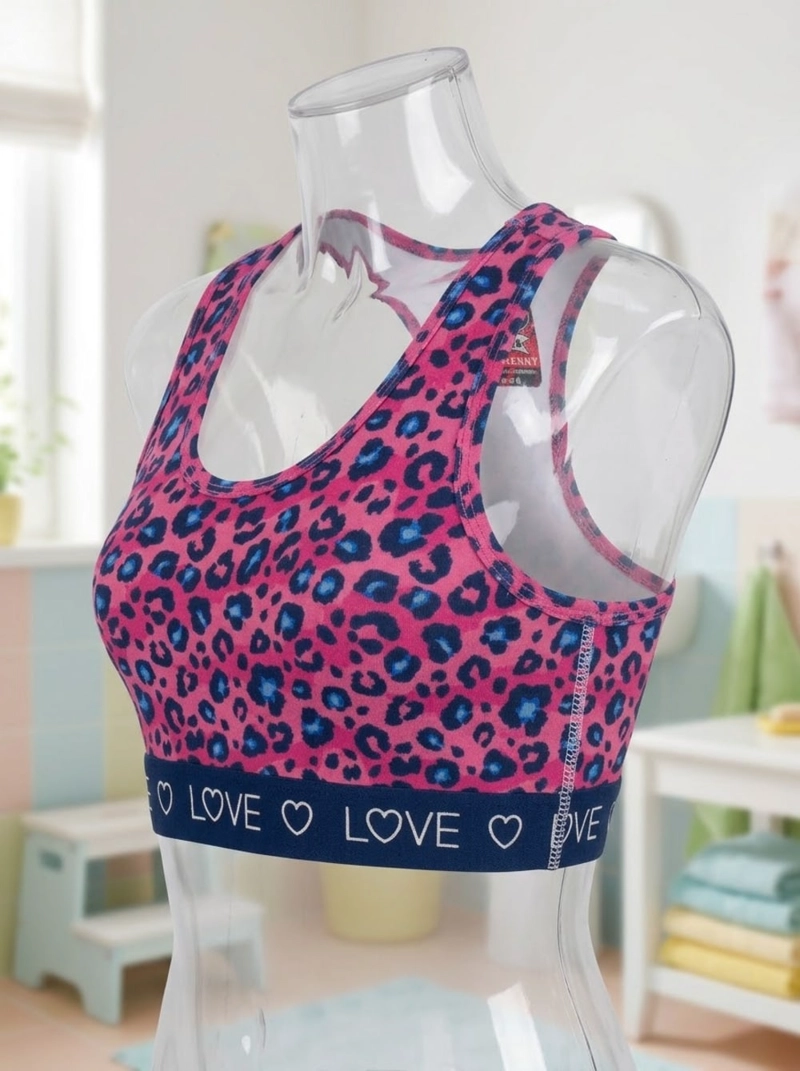 TOP DEPORTIVO ALGODON FULL ESTAMPADO NIÑA LADY GENNY - 7