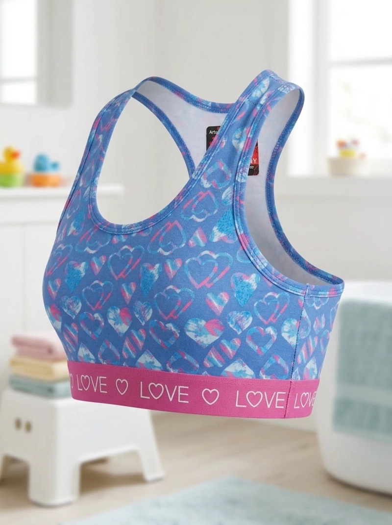 TOP DEPORTIVO ALGODON FULL ESTAMPADO NIÑA LADY GENNY - 7