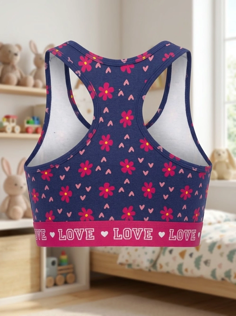 TOP DEPORTIVO ALGODON FULL ESTAMPADO NIÑA LADY GENNY - 8