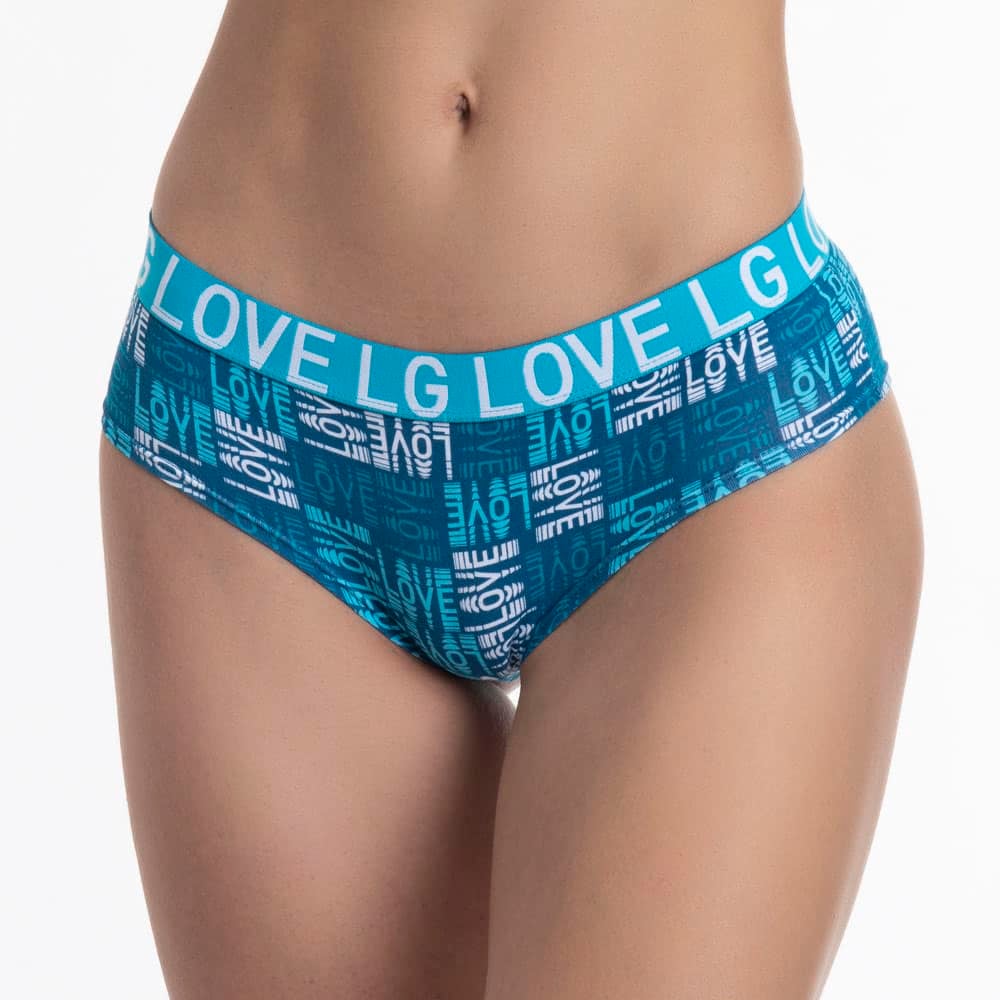 PANTALETA DE ALGODON ESTAMPADO - 1
