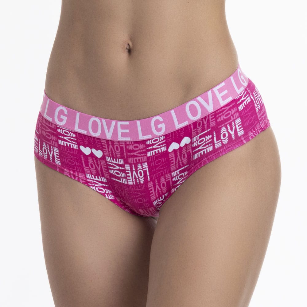 PANTALETA DE ALGODON ESTAMPADO - 1