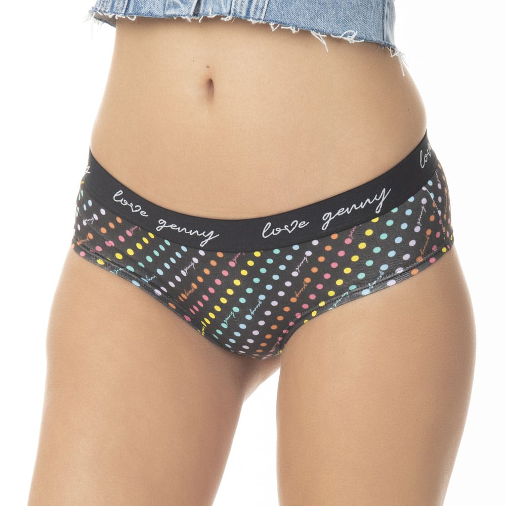 PANTALETA DE ALGODON ESTAMPADO - 1
