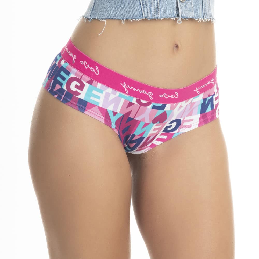 PANTALETA DE ALGODON ESTAMPADO - 3