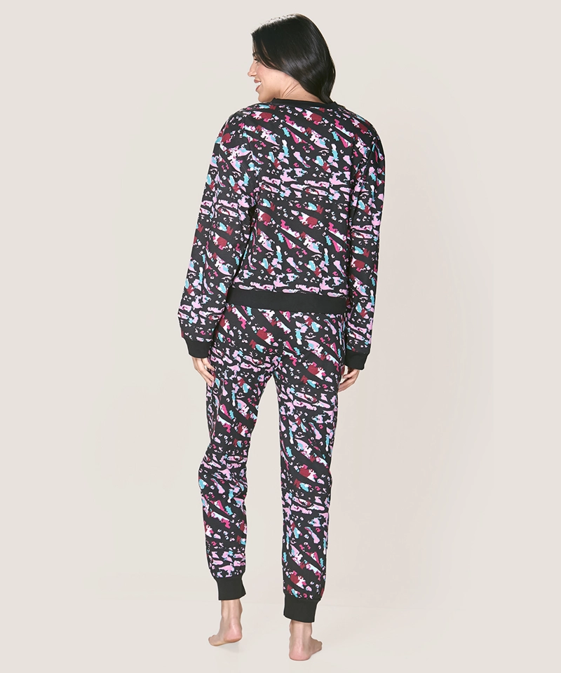 PIJAMA ALGODÓN MUJER LADY GENNY TRENDY ESTAMPADO - 2