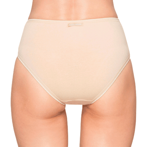 CALZÓN MUJER LADY GENNY CUADRO MIDI BORDADO COTTON SPANDEX - 2