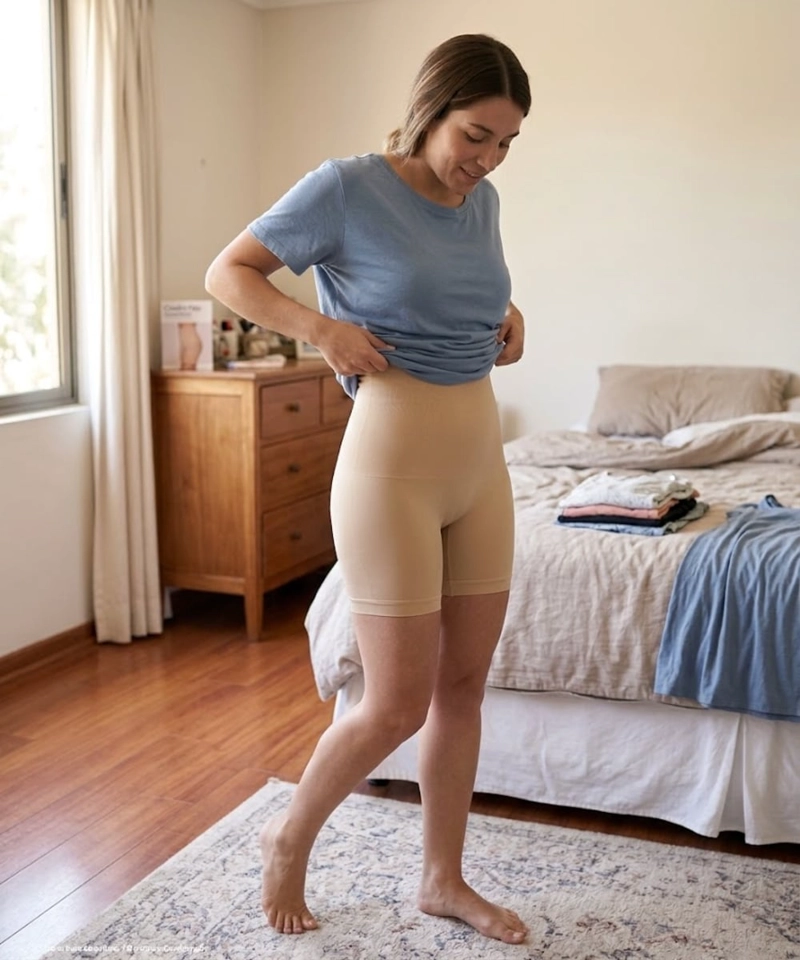 CALZON FAJA SIN COSTURA MODELADOR NYLON  MUJER LADY GENNY - 9