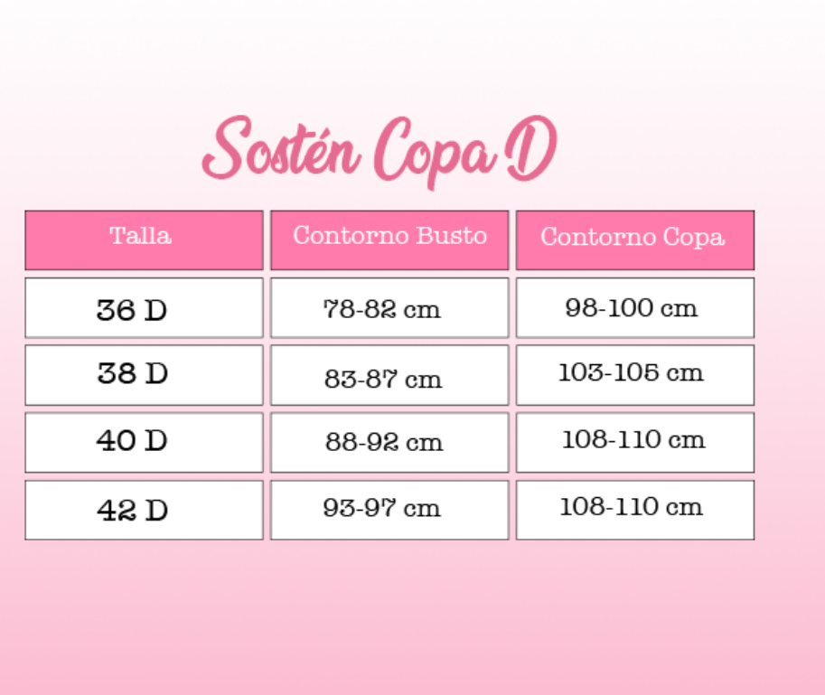SOSTEN MUJER LADY GENNY SIN ARCO COBERTURA COMPLETA - 4