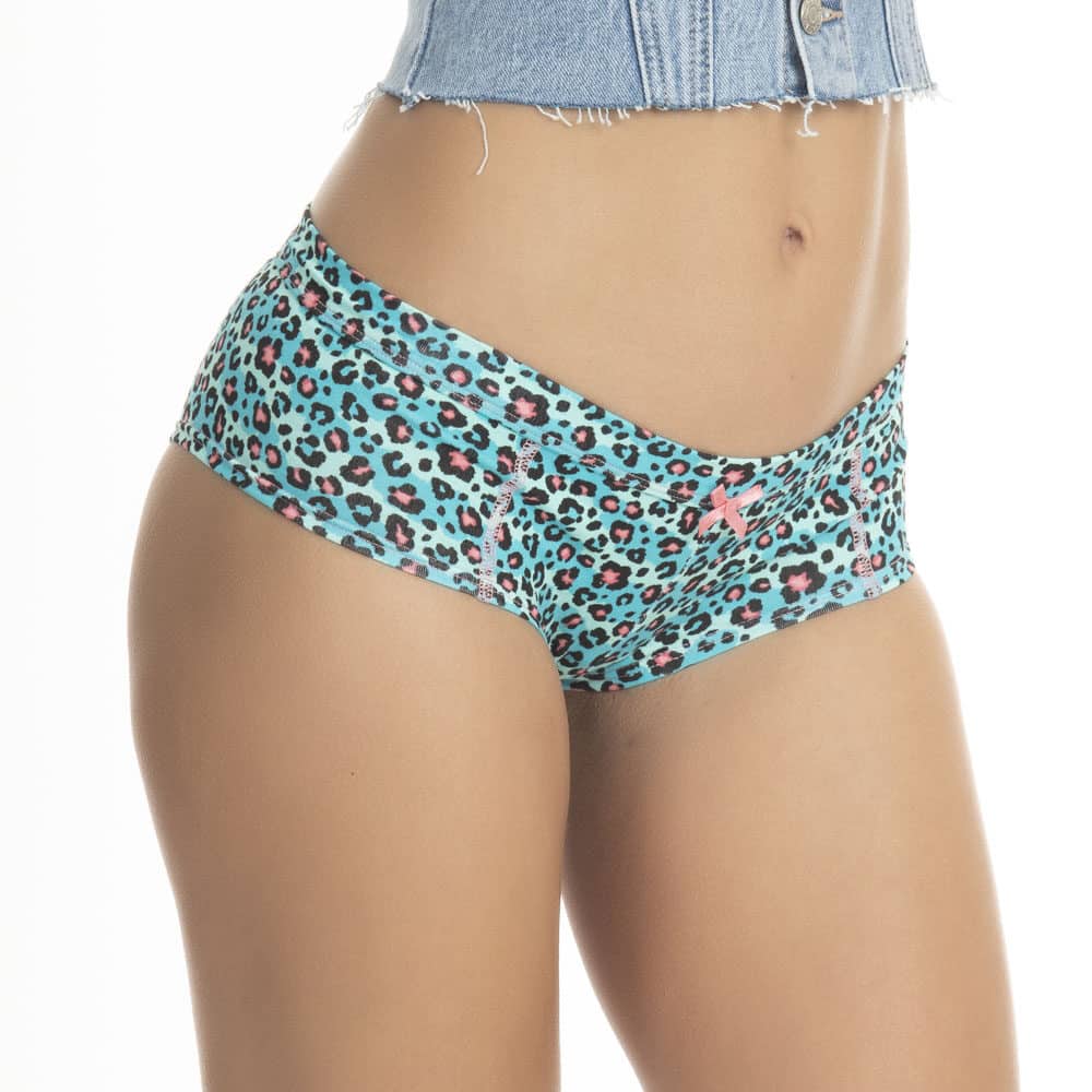 PANTALETA MUJER LADY GENNY ESTAMPADA ALGODÓN ELASTICADO - 1