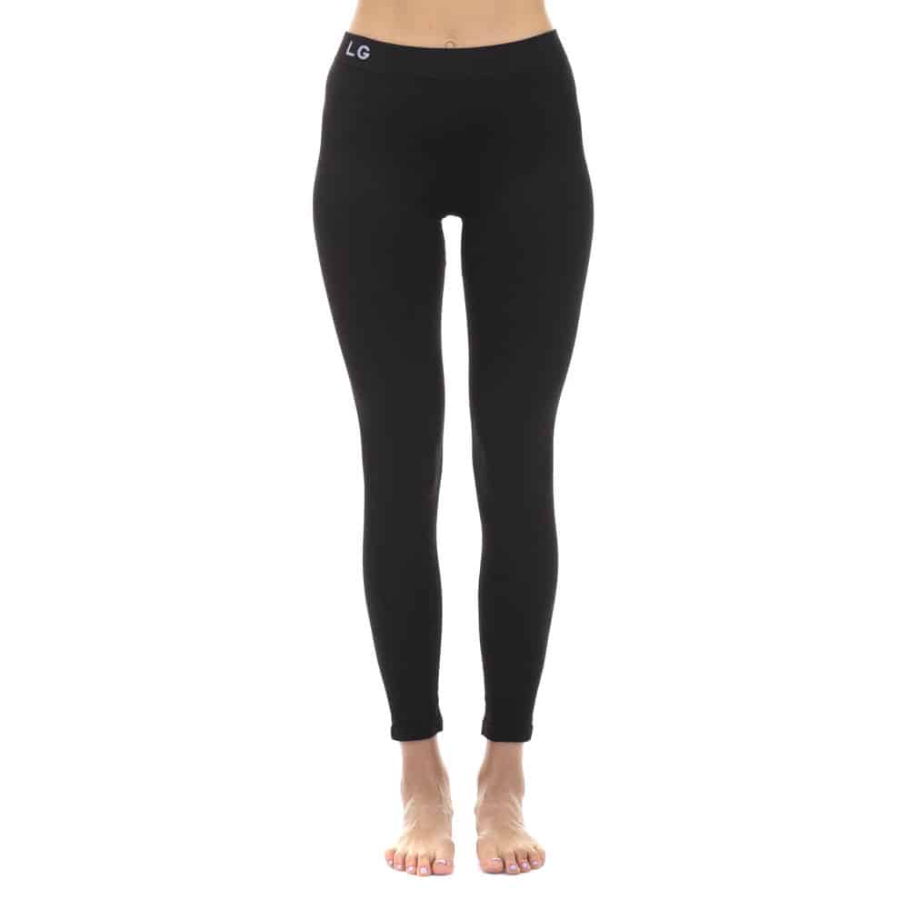 CALZA MUJER LADY GENNY NEGRO TERMICA SEAMLESS - 2