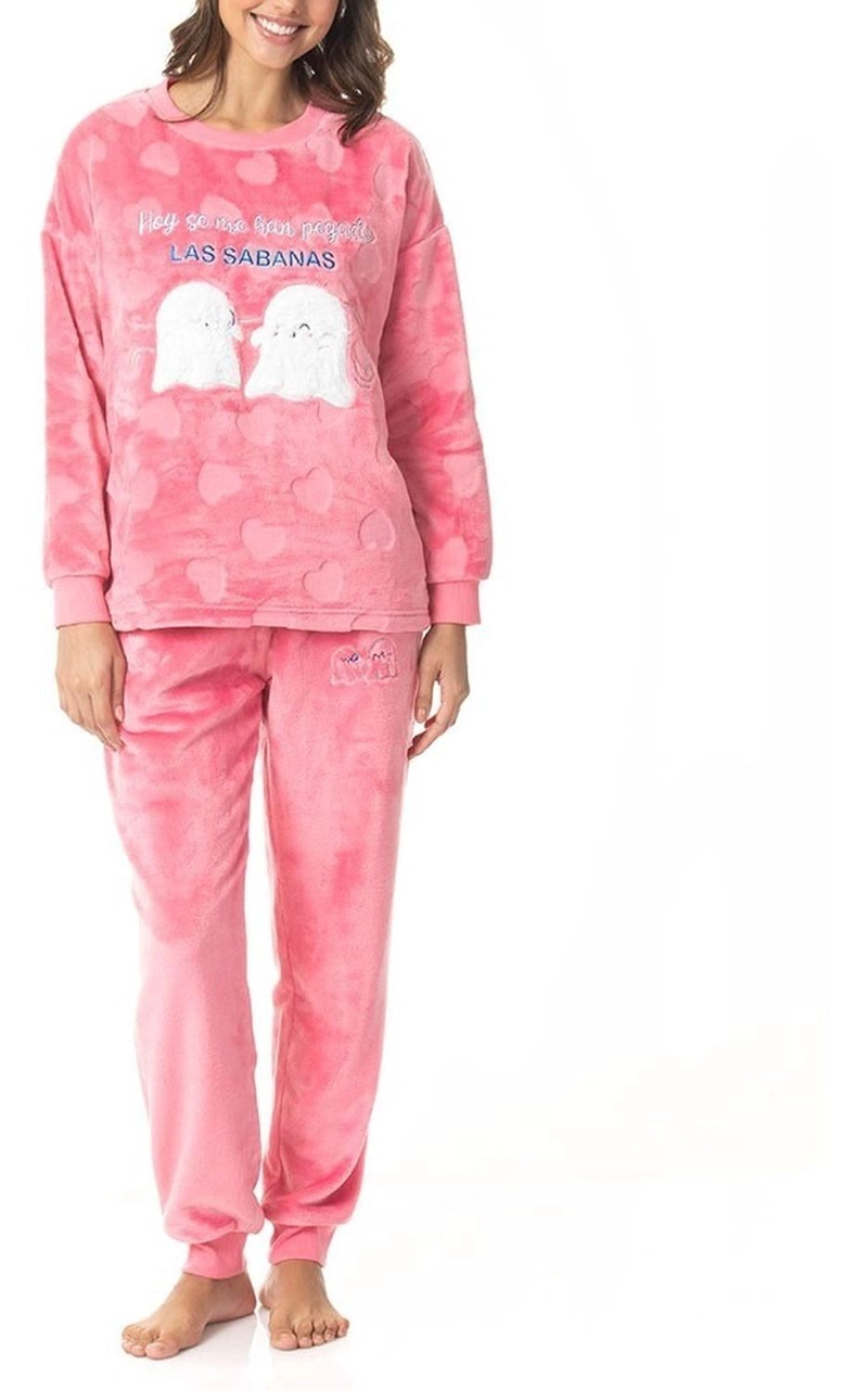 PIJAMA MUJER LADY GENNY POLAR SLEEP - 1