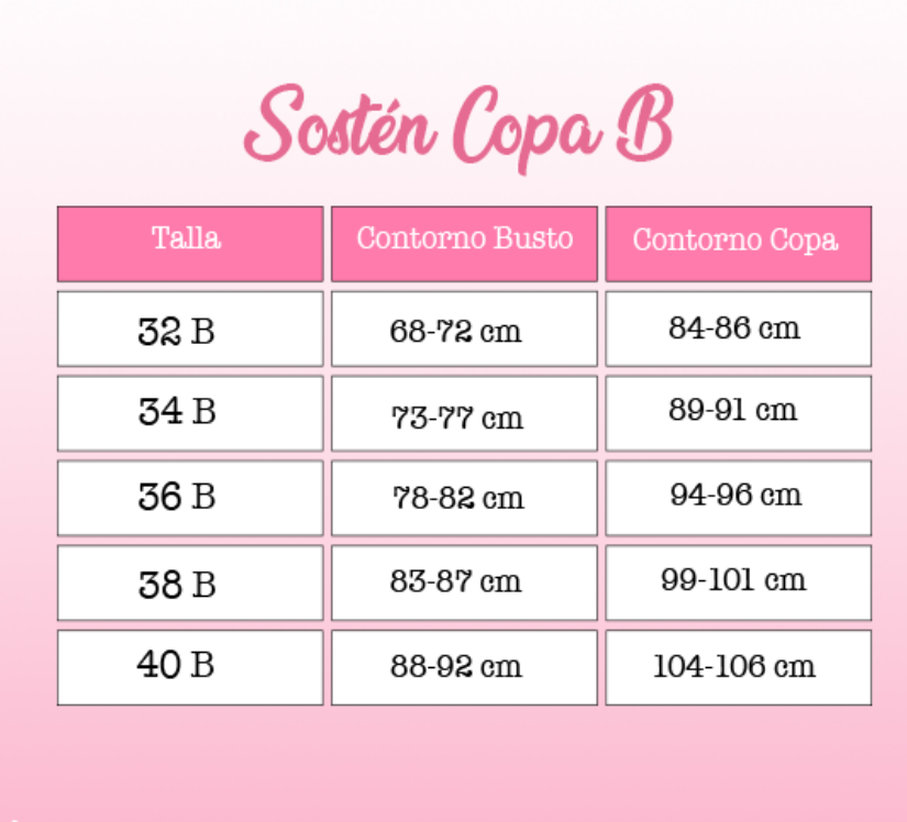SOSTEN MUJER LADY GENNY ENCAJE CON SOFT PUSH-UP - 4