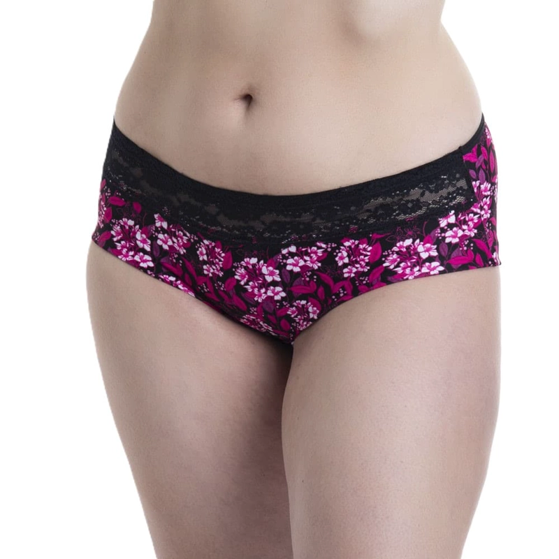 CALZON CUADRO INVISIBLE ENCAJE | ELEGANCIA Y COMODIDAD - 1