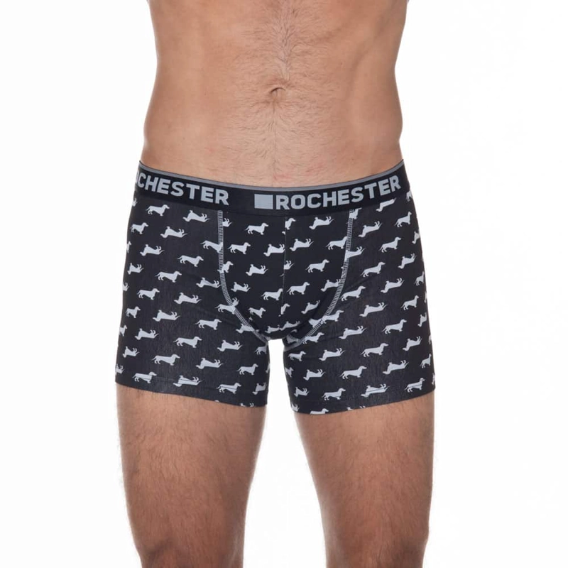 BÓXER HOMBRE JOCKEY USA AJUSTADO ALGODÓN CON ESTAMPADO - 1