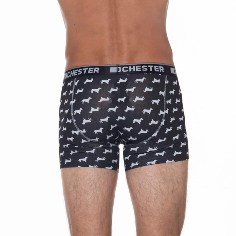 BÓXER HOMBRE JOCKEY USA AJUSTADO ALGODÓN CON ESTAMPADO - 2