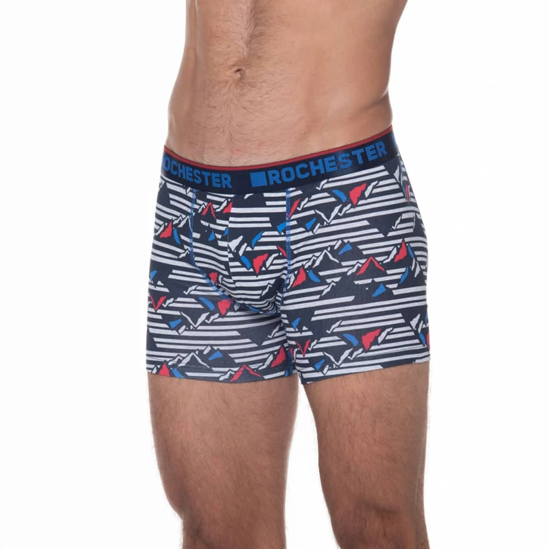 BOXER AJUSTADO DE ALGODON CON ESTAMPADO - 2