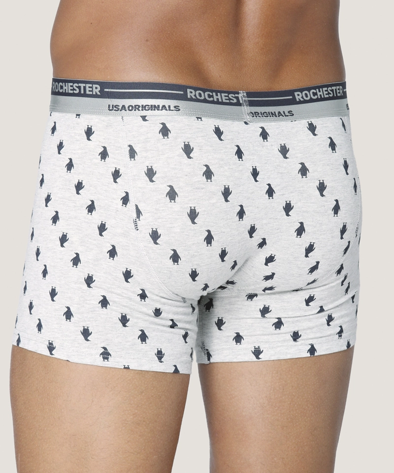 BÓXER HOMBRE JOCKEY USA AJUSTADO ALGODÓN CON ESTAMPADO - 2