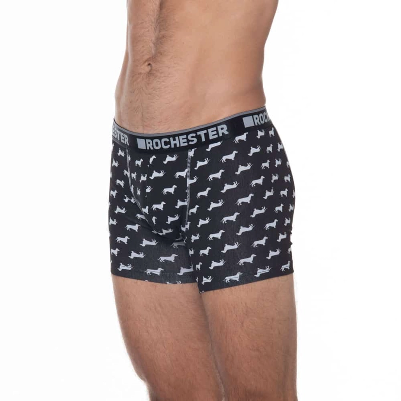 BÓXER HOMBRE JOCKEY USA AJUSTADO ALGODÓN CON ESTAMPADO - 3