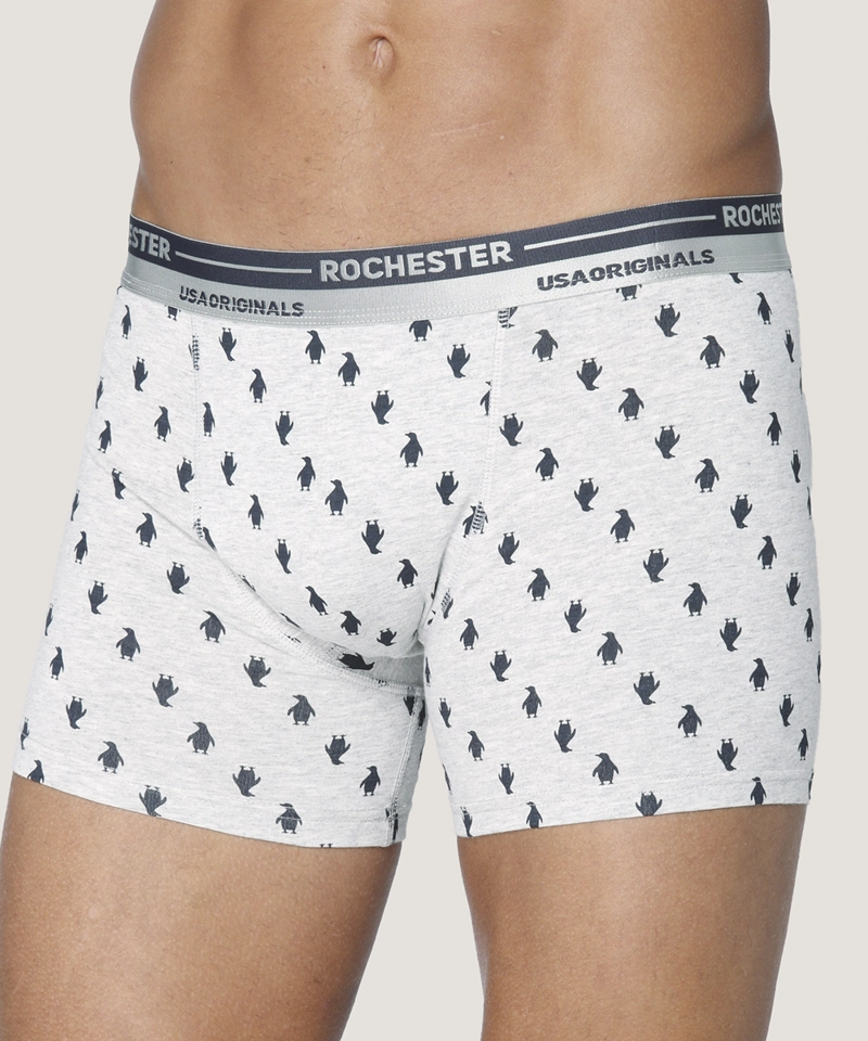 BÓXER HOMBRE JOCKEY USA AJUSTADO ALGODÓN CON ESTAMPADO - 3