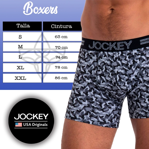 BOXER AJUSTADO DE ALGODON CON ESTAMPADO - 5