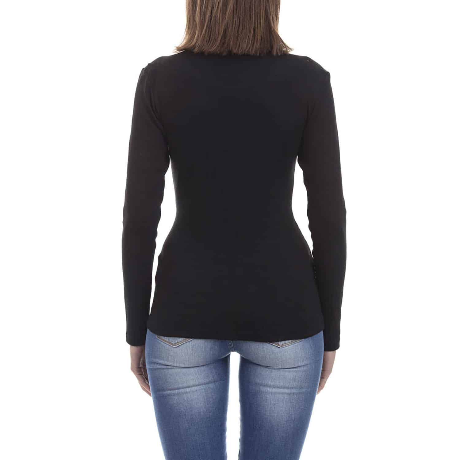 CAMISETA COTTON RIB MANGA LARGA - 2