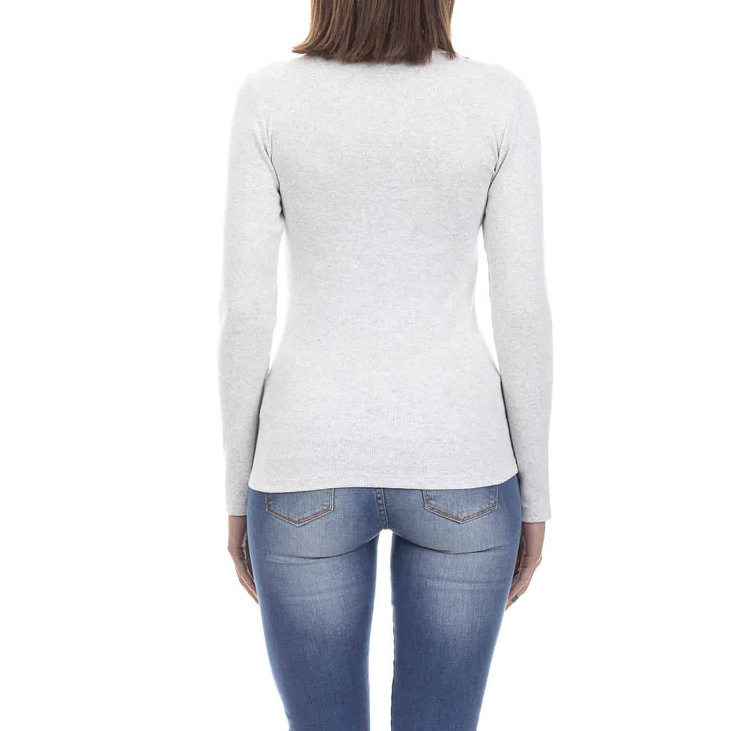 CAMISETA COTTON RIB MANGA LARGA - 2