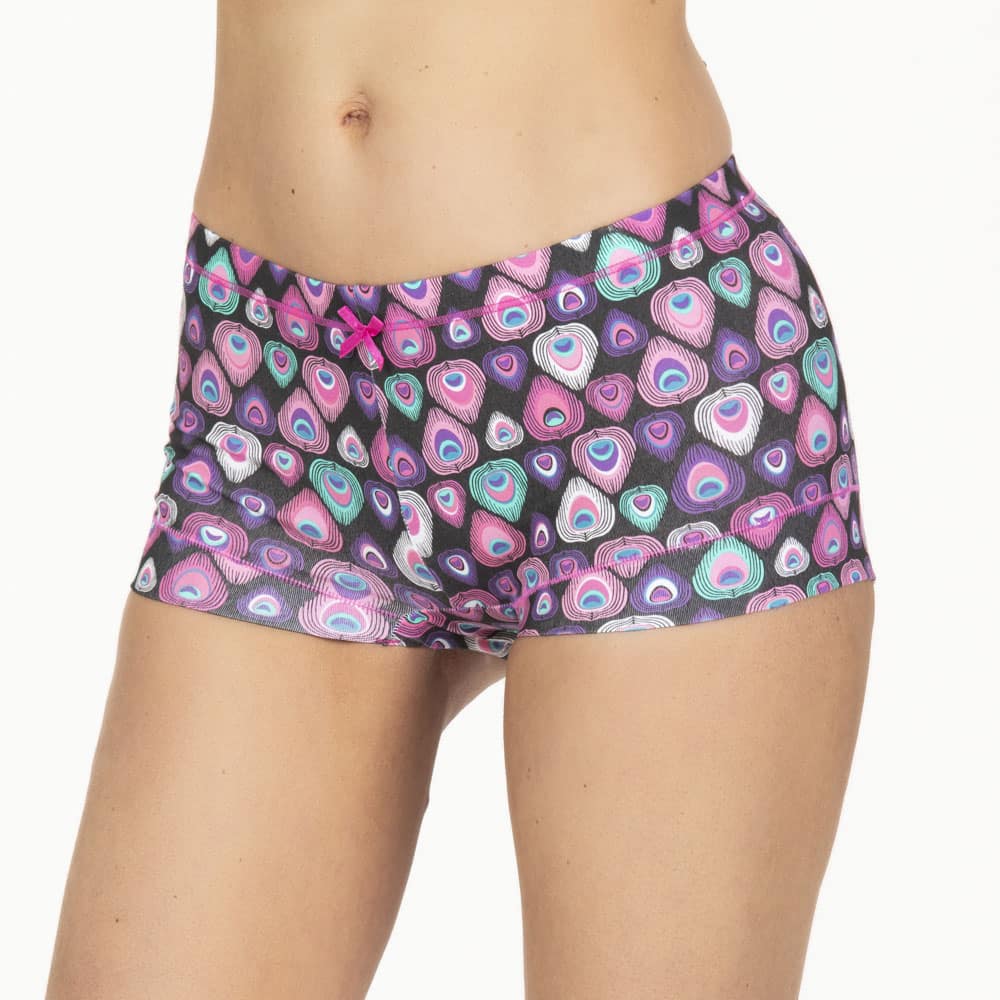 PANTALETA MUJER LADY GENNY BÓXER COTTON SPANDEX - 1