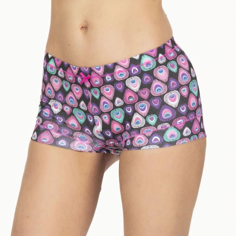 PANTALETA MUJER LADY GENNY BÓXER COTTON SPANDEX - 1