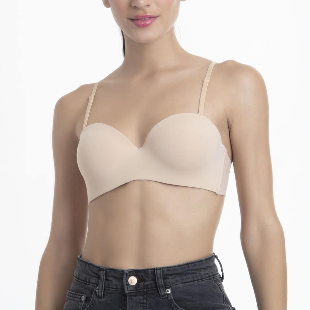 SOSTEN MUJER LADY GENNY STRAPLESS MICROFIBRA - 1