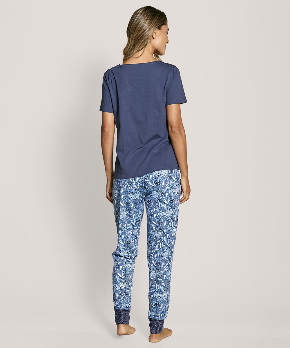 PIJAMA ALGODON BORDADOS | COMODIDAD Y ESTILO UNICO - 3